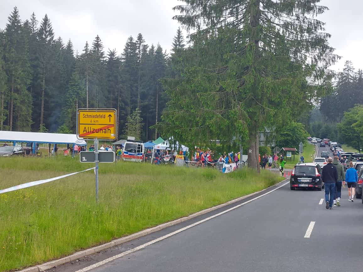 Rennsteig Staffellauf Anreise
